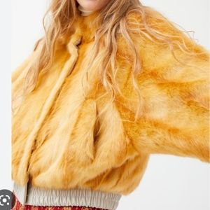 Urban Outfitters | Nari Faux Fur Bomber Jacket